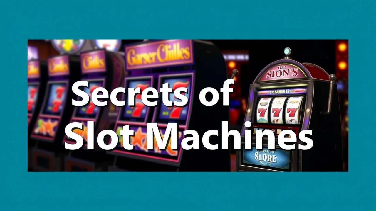 Unveiling the Secrets of Slot Machines: A Deep Dive into the World of Spinning Reels