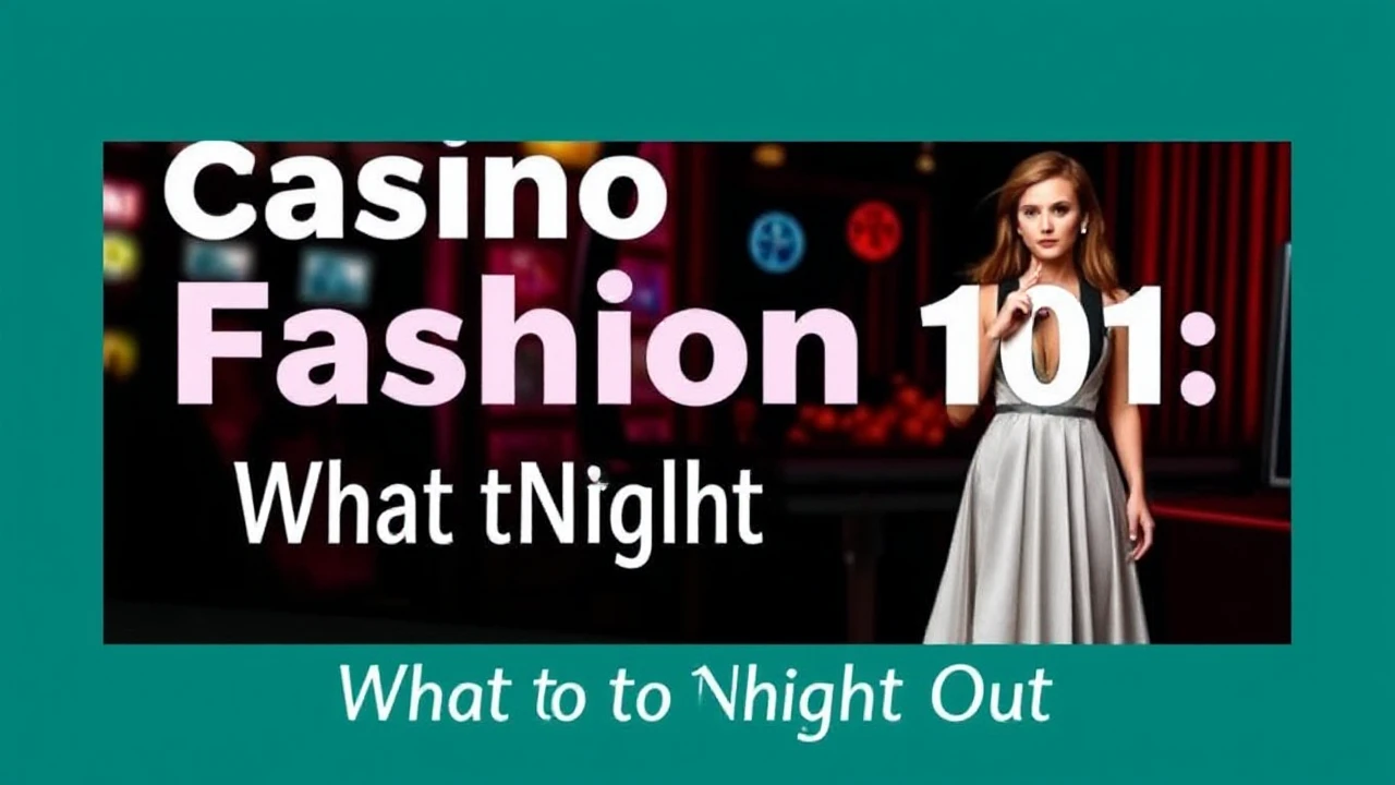 Casino Fashion 101: What to Wear for a Night Out